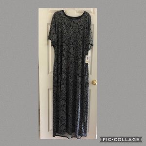 LuLaRoe Maria 3XL maxi dress NWT